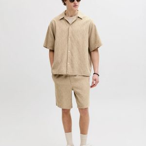 JORMONTAUK WAVY TEXTURE SHIRT CROCKERY - Image 3