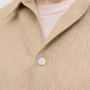 JORMONTAUK WAVY TEXTURE SHIRT CROCKERY - Image 7
