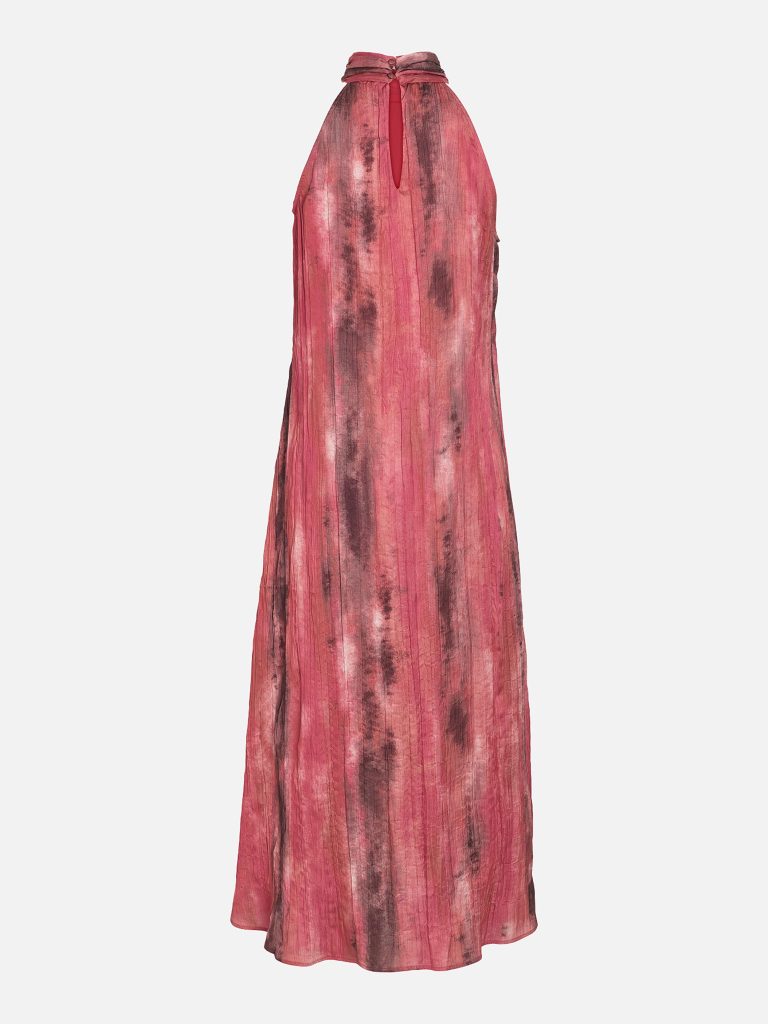 VIVAIA HALTERNECK SL ANKLE DRESS HOLLY BERRY