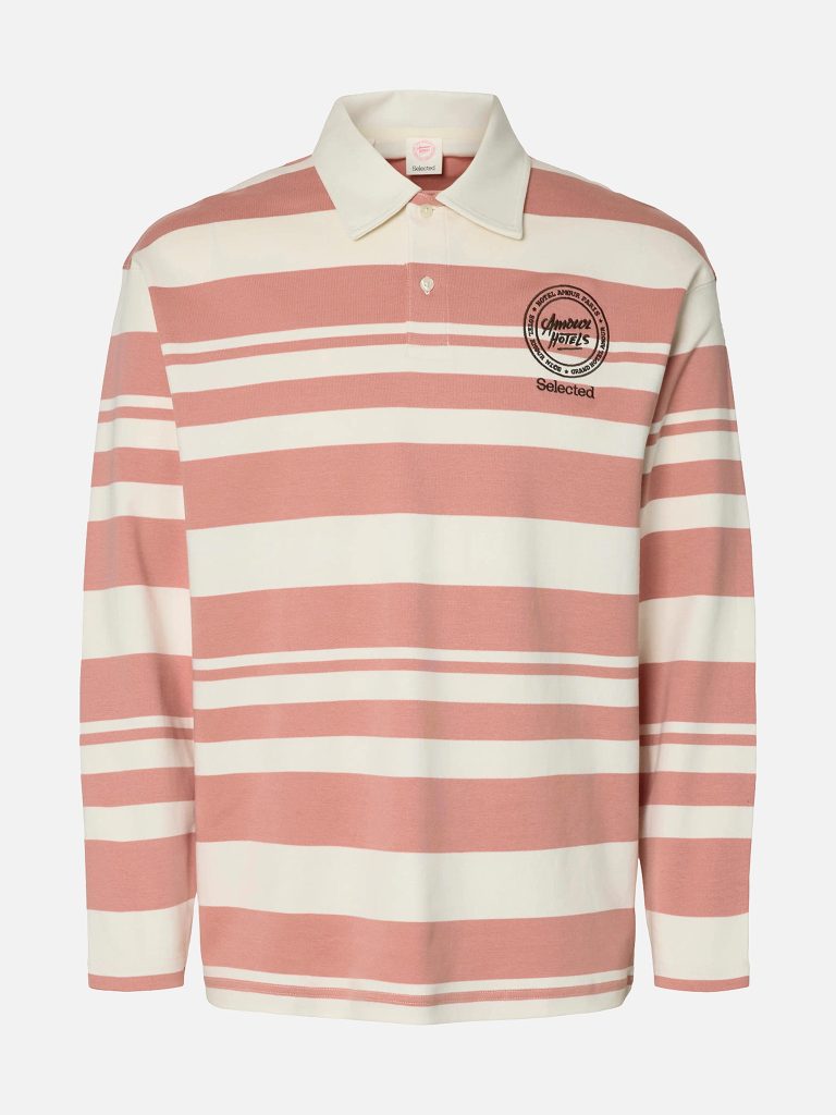 SLHRELAXJACK LS POLO HOTEL AMOUR EGRET ROSE