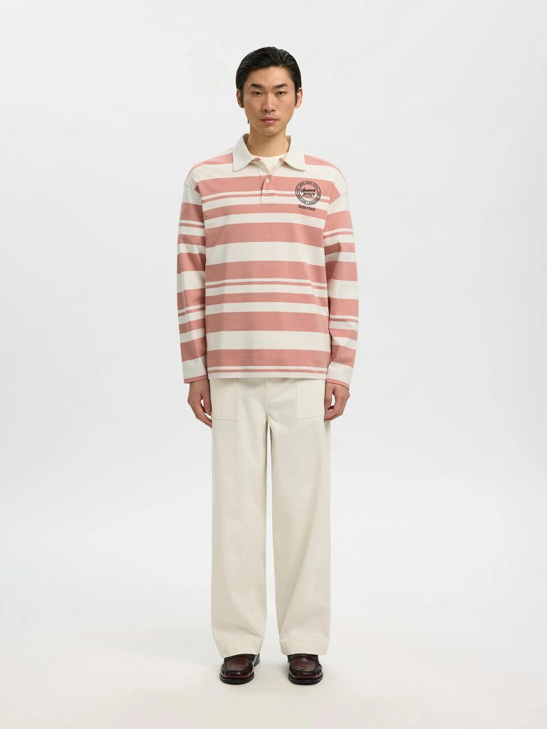 SLHRELAXJACK LS POLO HOTEL AMOUR EGRET ROSE
