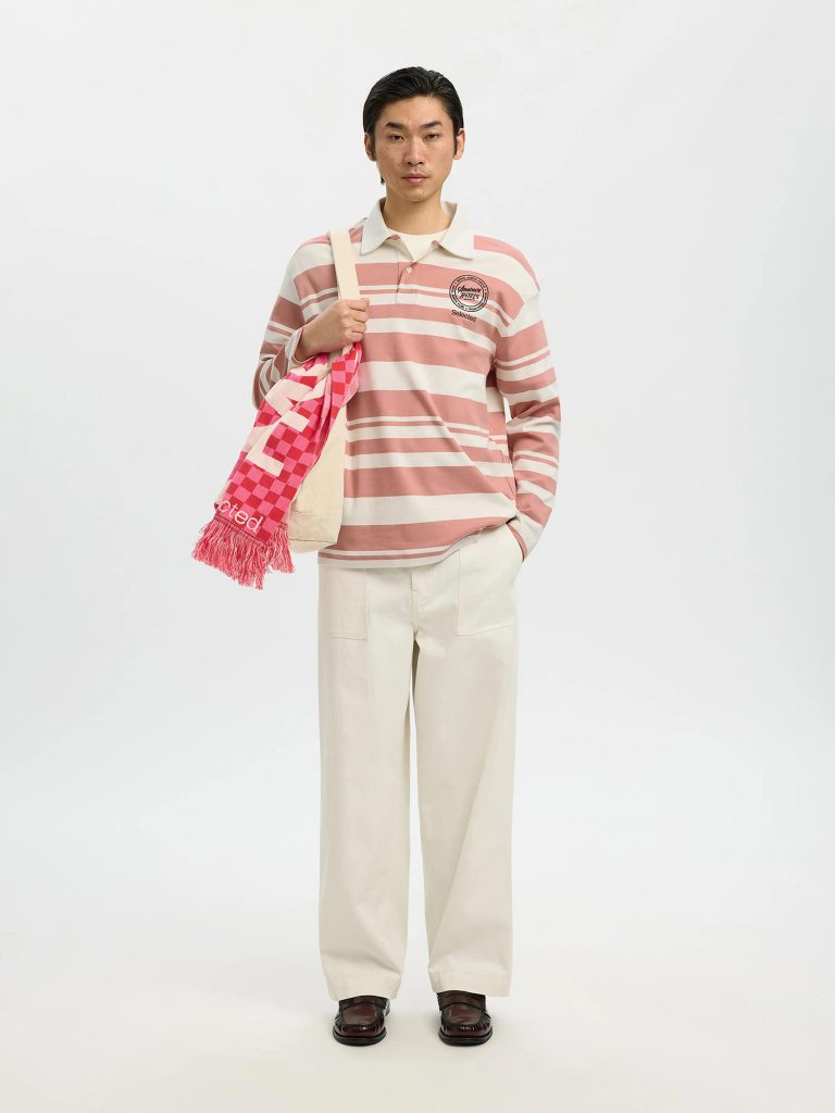 SLHRELAXJACK LS POLO HOTEL AMOUR EGRET ROSE