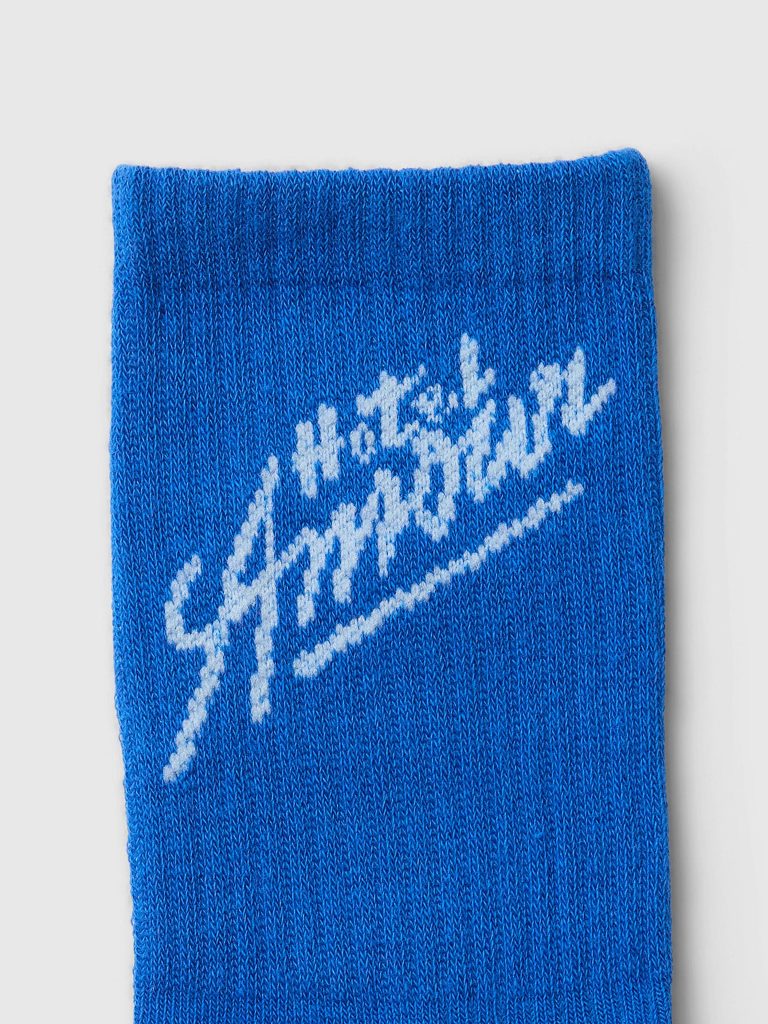 SLHMORTEN AMOUR SOCK VICTORIA BLUE