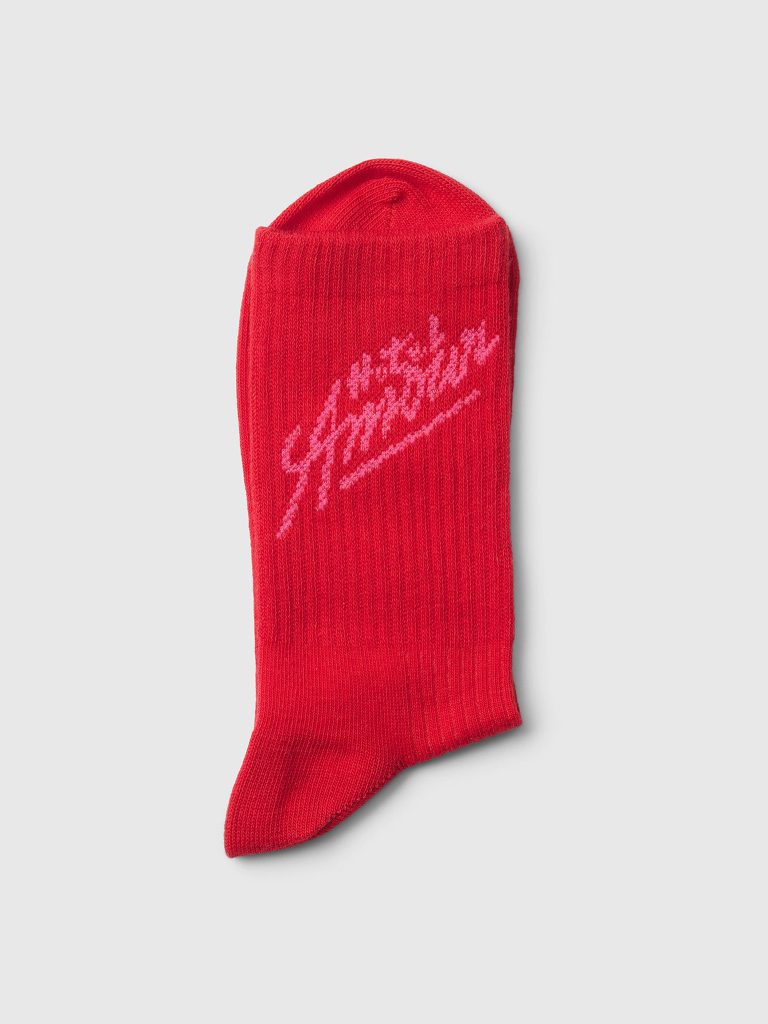 SLHMORTEN AMOUR SOCK POINSETTIA