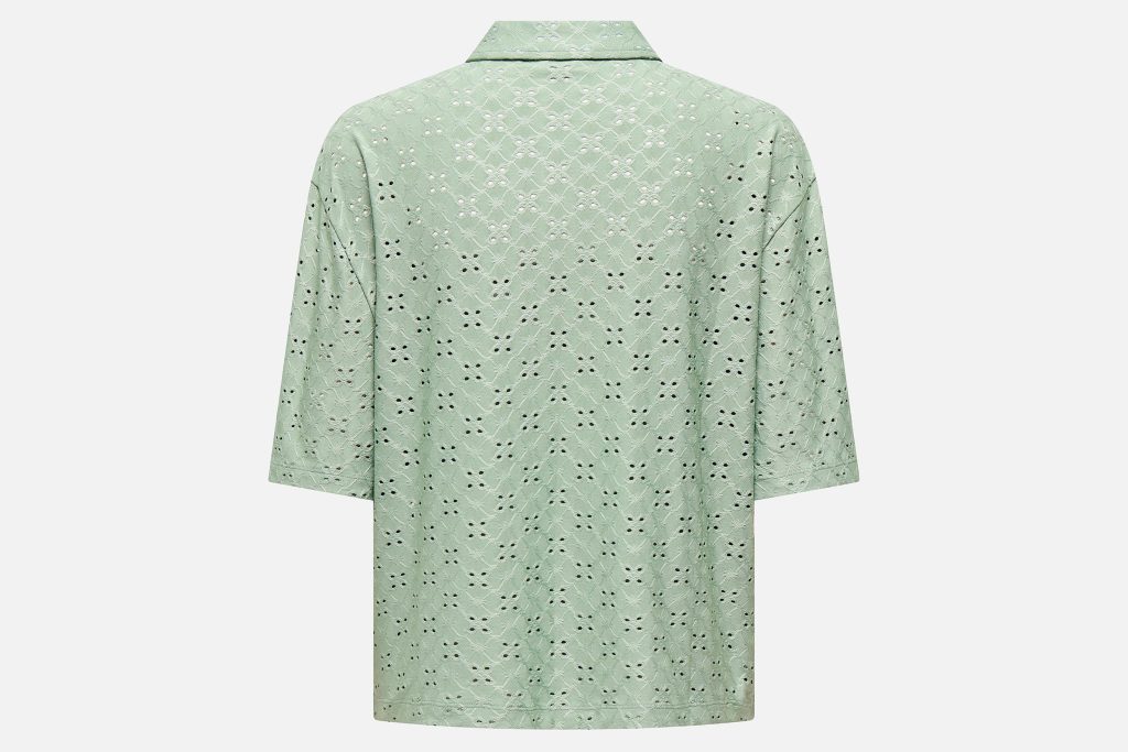 CATHINKA BUTTON TOP HEDGE GREEN