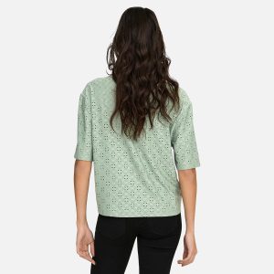 CATHINKA BUTTON TOP HEDGE GREEN - Image 4