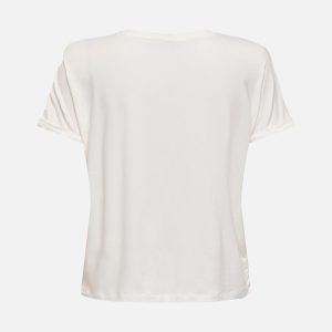 SISSY VNECK TOP CLOUD DANCER – Image 2