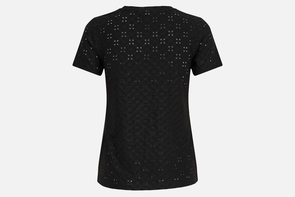 CATHINKA TAG TOP BLACK