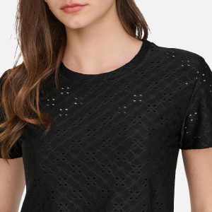 CATHINKA TAG TOP BLACK - Image 5