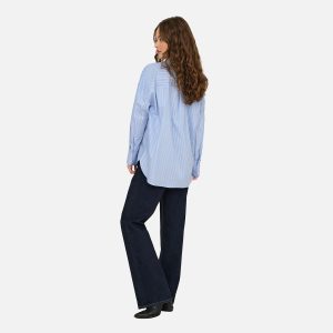 MIO LUREX SHIRT CHAMBRAY BLUE - Image 4
