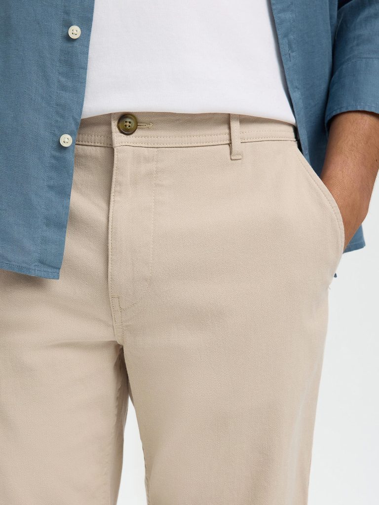 SLMSLIMLUTON MILES FLEX SHORTS PURE CASHMERE