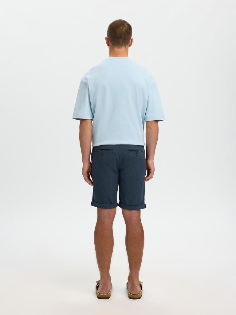 SLMSLIMLUTON MILES FLEX SHORTS DARK SAPPHIRE