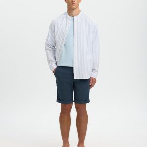 SLMSLIMLUTON MILES FLEX SHORTS DARK SAPPHIRE - Image 3