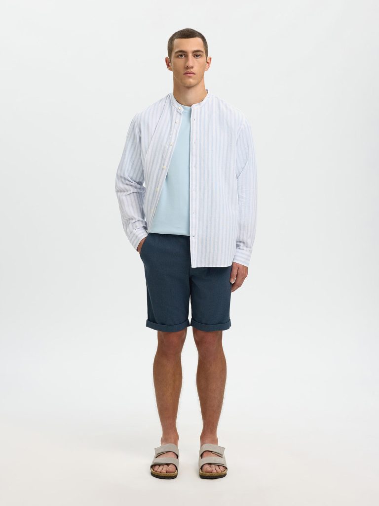 SLMSLIMLUTON MILES FLEX SHORTS DARK SAPPHIRE