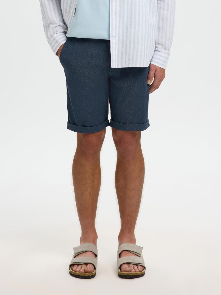 SLMSLIMLUTON MILES FLEX SHORTS DARK SAPPHIRE