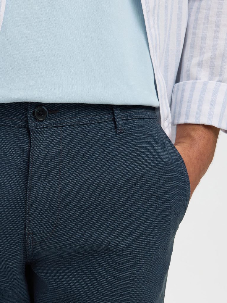 SLMSLIMLUTON MILES FLEX SHORTS DARK SAPPHIRE