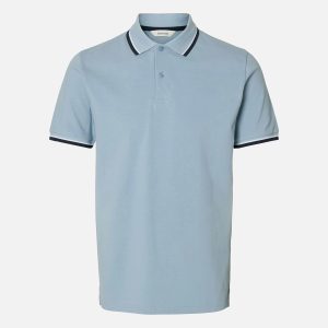 ATLAS SPORT POLO DUSTY BLUE NAVY – Image 1