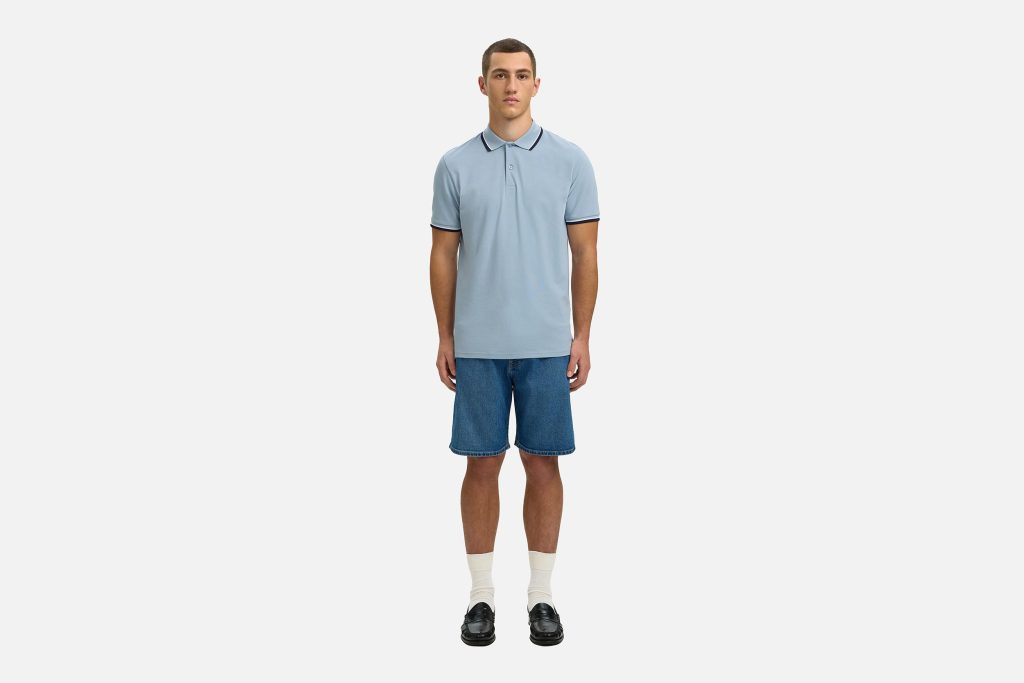 ATLAS SPORT POLO DUSTY BLUE NAVY