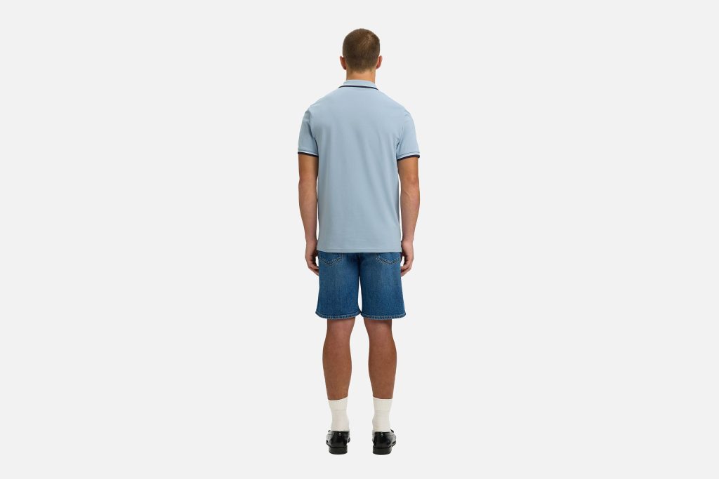 ATLAS SPORT POLO DUSTY BLUE NAVY