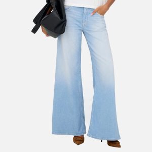 CALIFORNIA FLARE DENIM LIGHT BLUE L30 – Image 3
