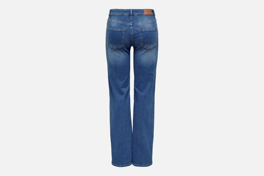 BLUSH MID STRAIGHT MEDIUM BLUE DENIM L30