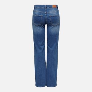 BLUSH MID STRAIGHT MEDIUM BLUE DENIM L30 – Image 2