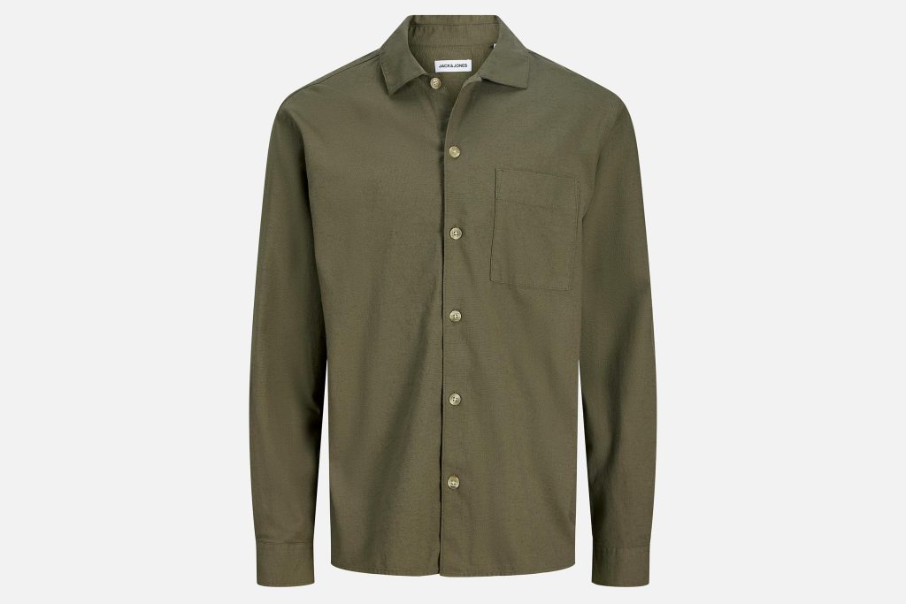 TRISTAN OVERSHIRT DUSTY OLIVE