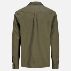 TRISTAN OVERSHIRT DUSTY OLIVE - Image 2