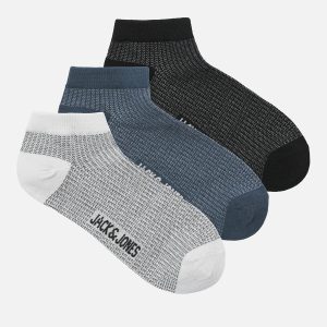 JACBRYAN BIRD EYE SHORT SOCKS 3 PACK - Image 1