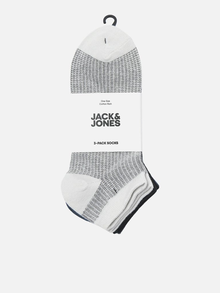 JACBRYAN BIRD EYE SHORT SOCKS 3 PACK