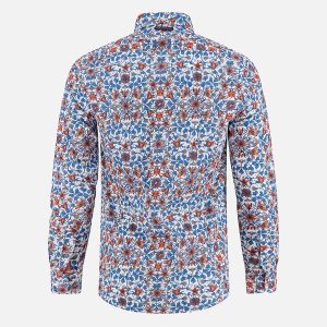 SHIRT ART NOUVEAU COBALT – Image 2