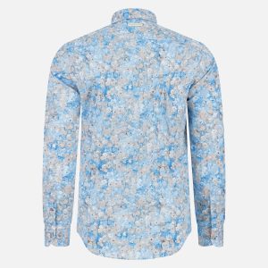 SHIRT KLIMT FLOWER LIGHT BLUE – Image 2