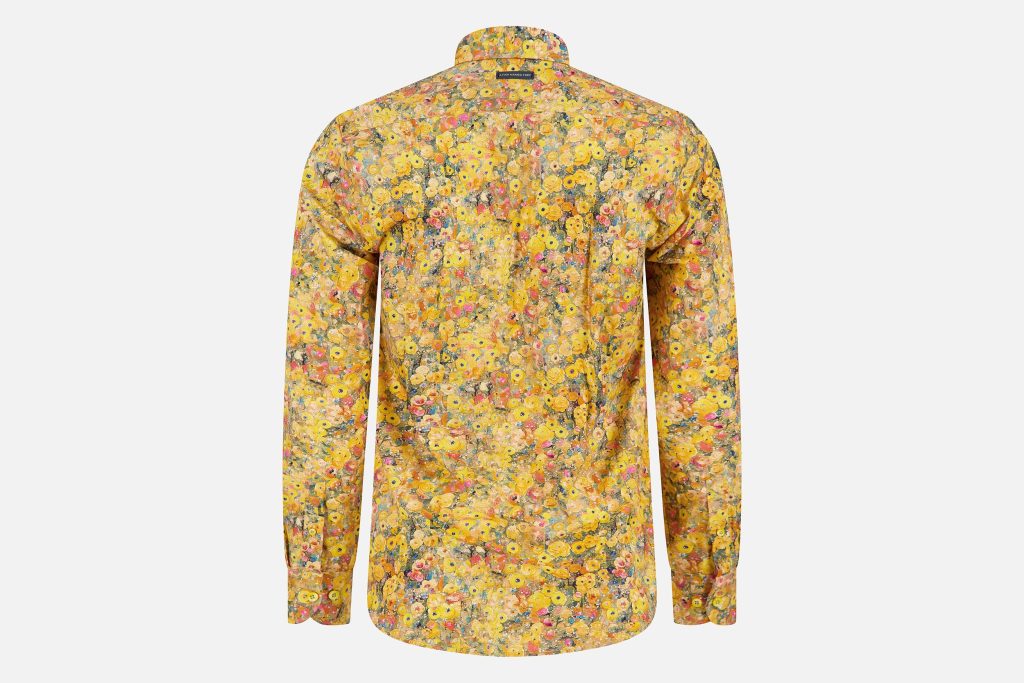 SHIRT KLIMT FLOWER YELLOW