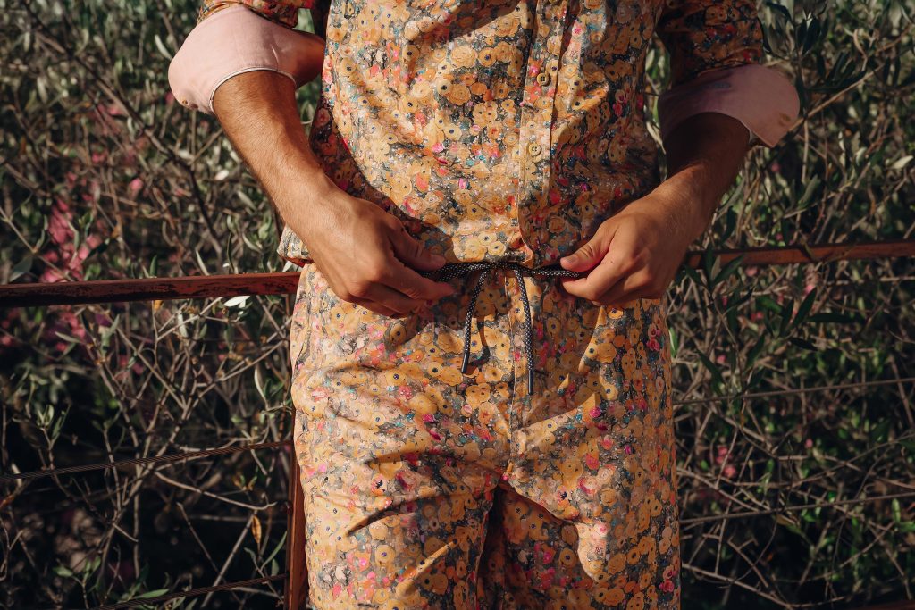 SHIRT KLIMT FLOWER YELLOW