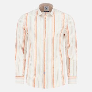 SHIRT DOUBLE STRIPE PEACH - Image 1