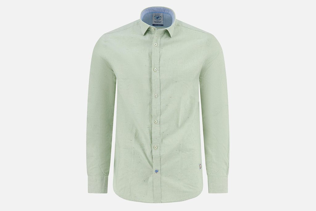 SHIRT SQUARE OLIVE GREEN