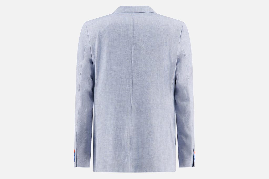 BLAZER LINEN LOOK LIGHT BLUE