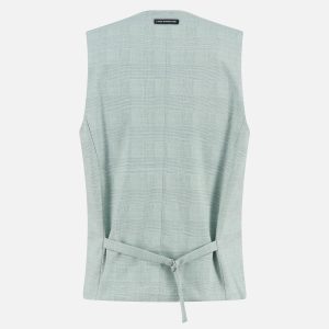 WAISTCOAT TRAVEL OLIVE GREEN – Image 2