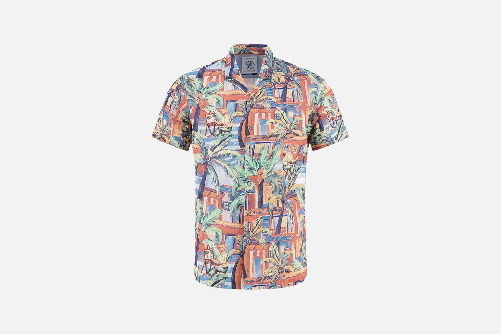 CHEMISETTE TROPICAL SKETCH MULTICOLOR