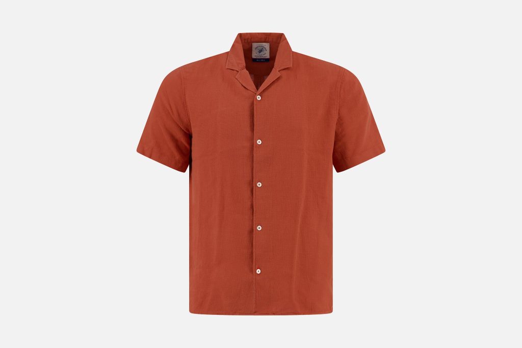 CHEMISETTE CUBAN BURNT ORANGE
