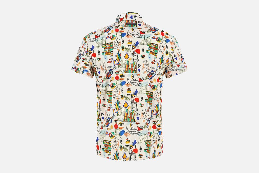 CHEMISETTE CUBIST MULTICOLOR