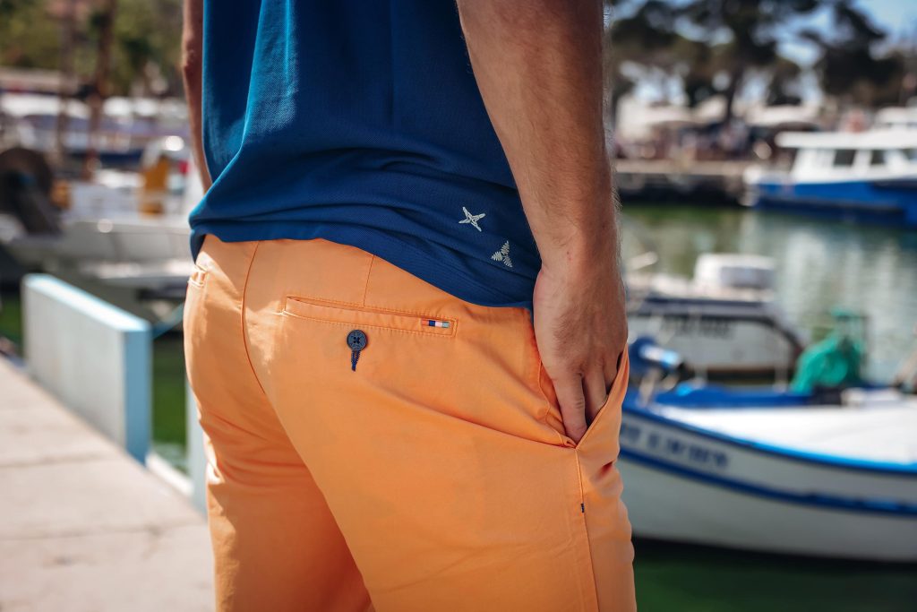 BERMUDA GARN DYE ORANGE