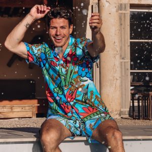 SWIMSHORT AFNF FLOWER CANVAS MULTICOLOR - Image 3