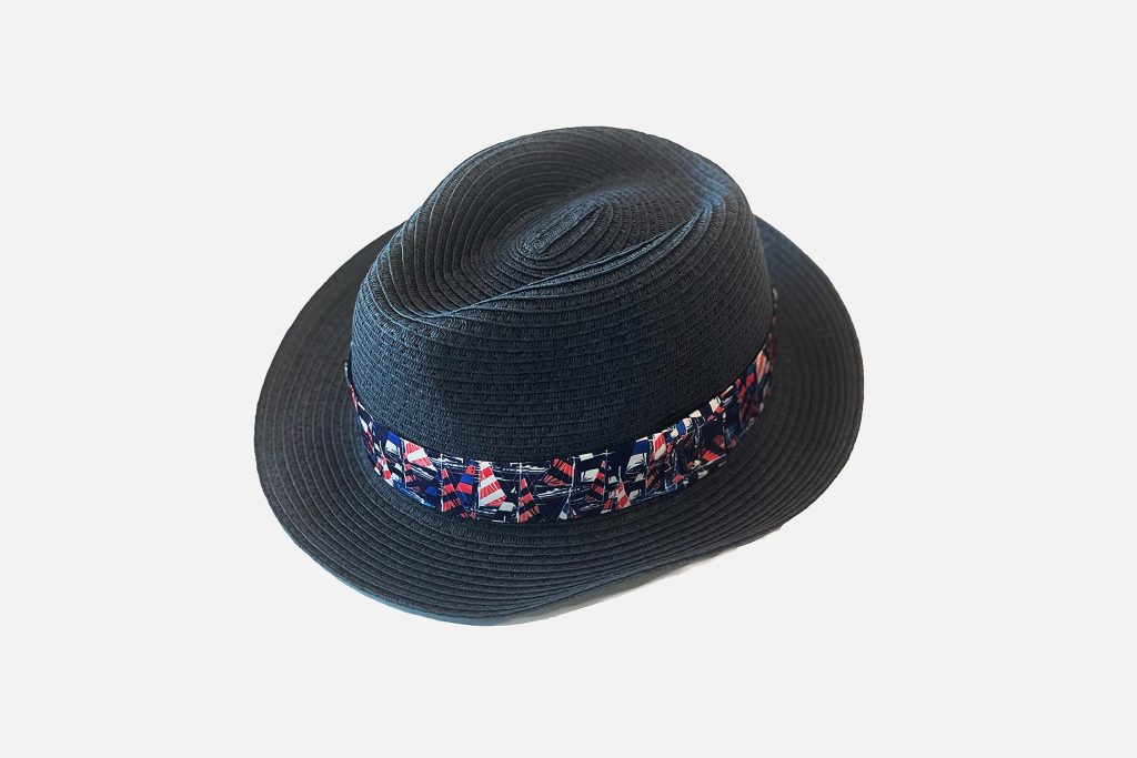 STRAW HAT SAILING BOAT NAVY