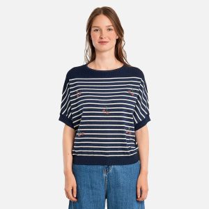 MARINIERE MOLLY CERISES NAVY - Image 1