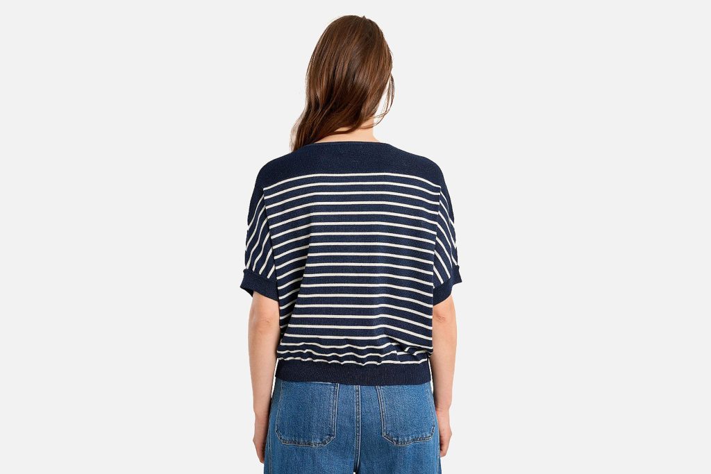 MARINIERE MOLLY CERISES NAVY