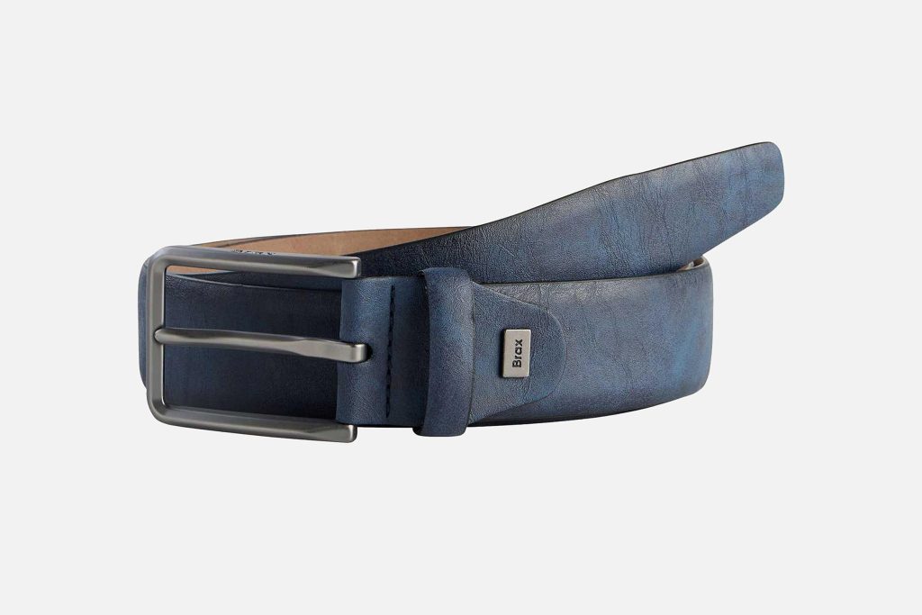 CEINTURE BRAX 20 DENIM BLUE MAN