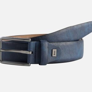 CEINTURE BRAX 20 DENIM BLUE MAN – Image 1