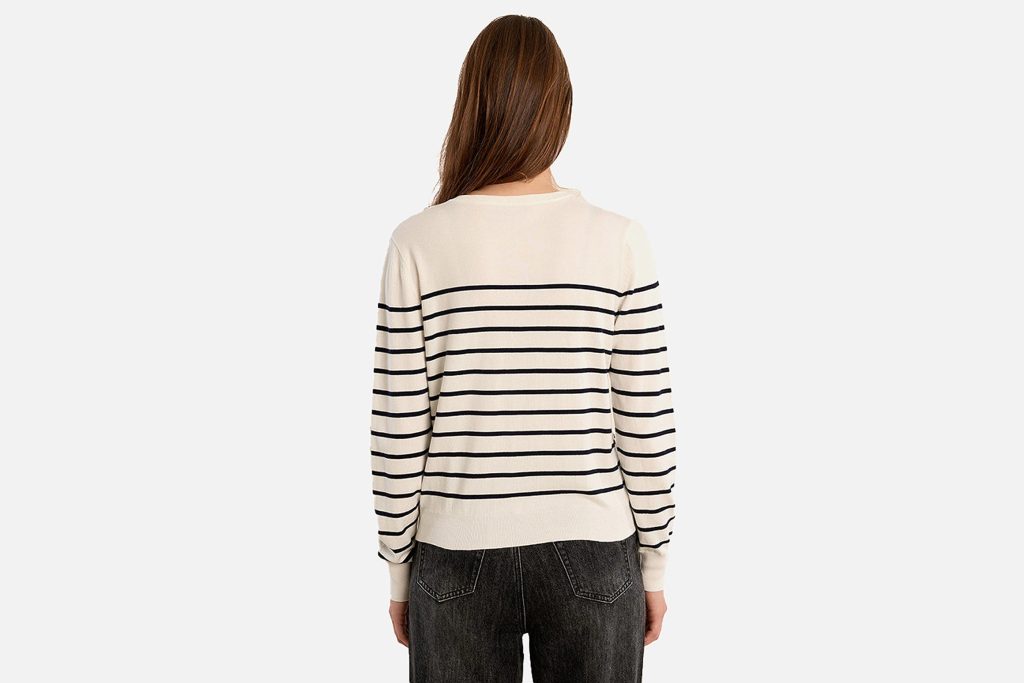 GILET MOLLY MARINIERE