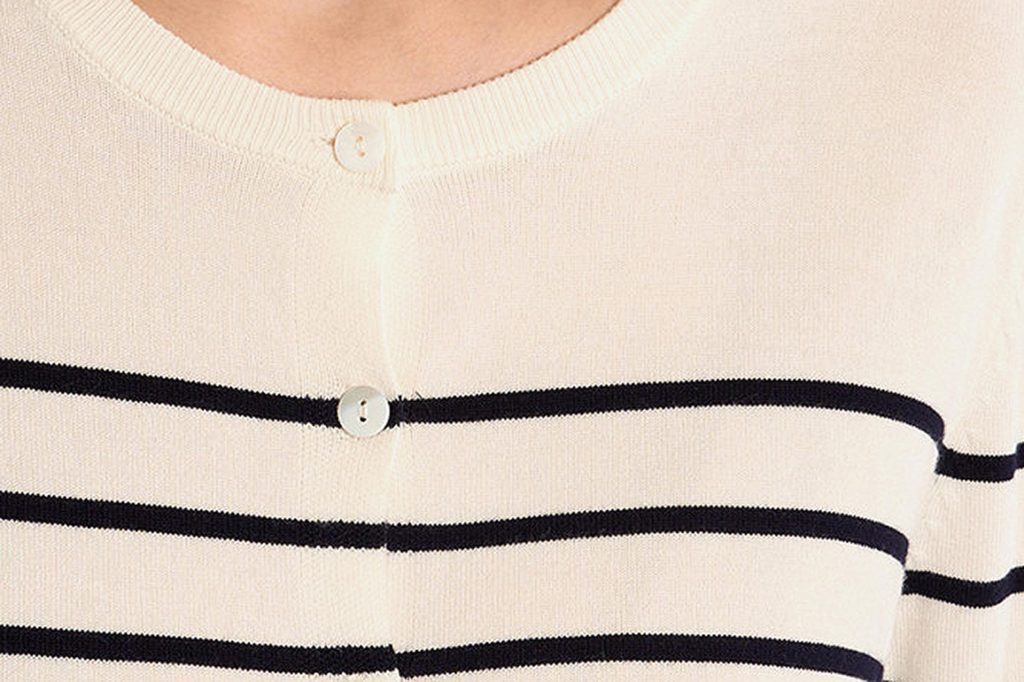 GILET MOLLY MARINIERE